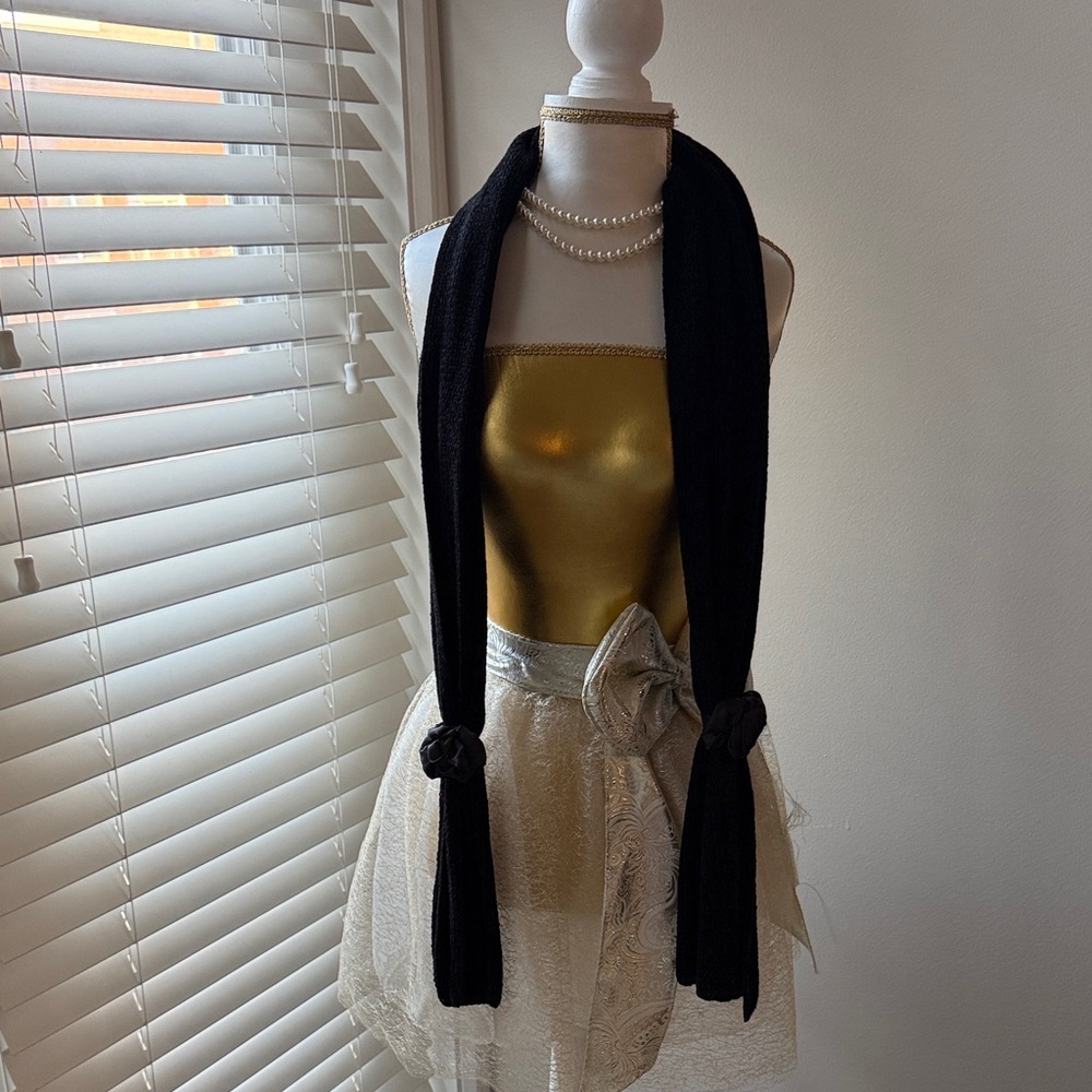 Elegant Black Scarf for Women